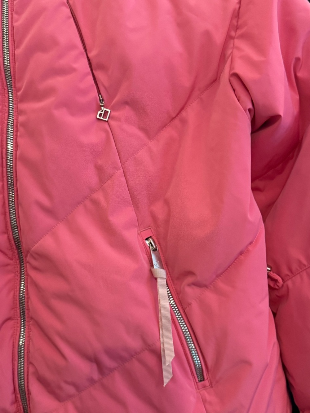 Obermeyer size 6 bubblegum pink Ventina down jacket womens - Picture 12 of 16